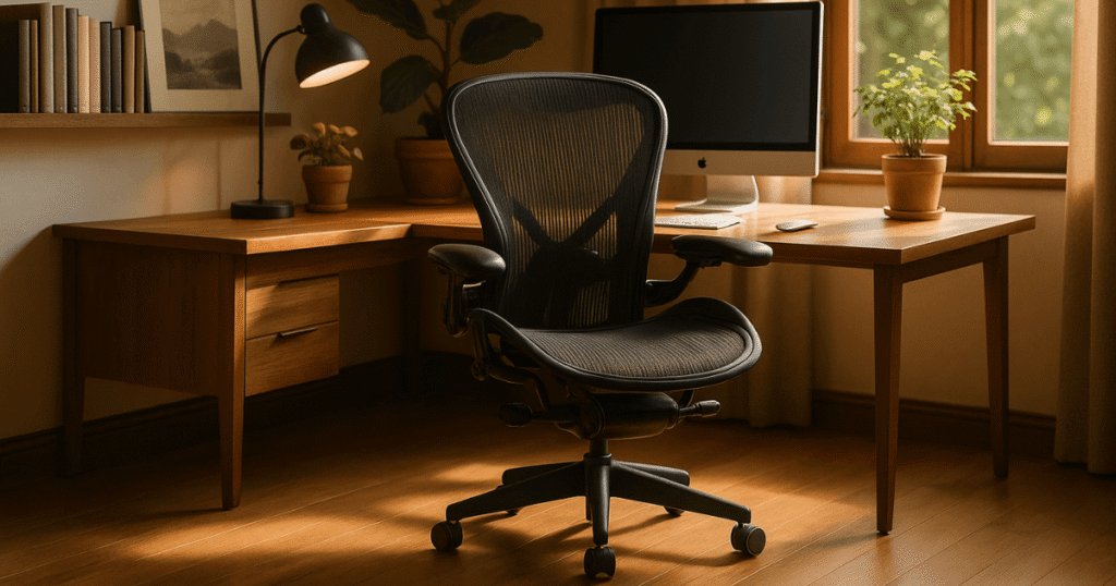 A Melhor Cadeira Ergonômica [2025]: O Guia Definitivo para sua Coluna e Produtividade