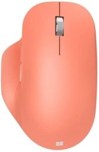 Microsoft Bluetooth Ergonomic Mouse 222-00035 -pêssego, um dos melhores mouses ergonômicos do mercado