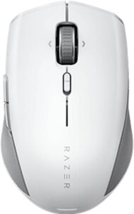 Razer Mini mouse sem fio portátil Pro Click: Silencioso, tátil, cliques do mouse - Design elegante e compacto - Tecnologia HyperScroll - Dongle de produtividade - Conecte até 4 dispositivos - 7 botões