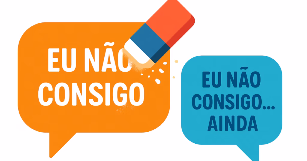 A técnica do "ainda" como um exercício prático para aplicar o Growth Mindset.